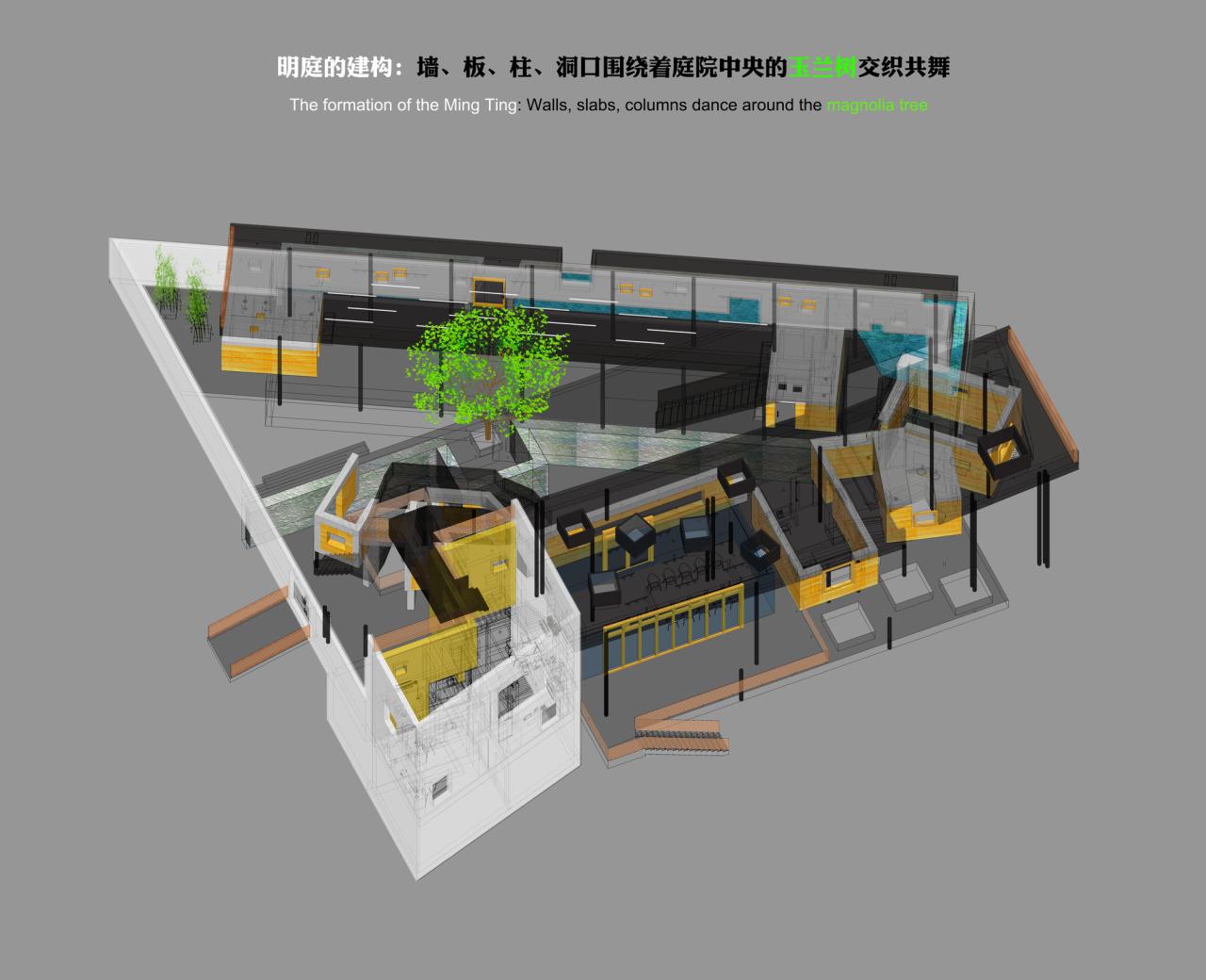 BIM建筑|明庭乡土自然学校 / 活泼泼地建筑工作室 BIM建筑|明庭乡土自然学校 / 活泼泼地建筑工作室