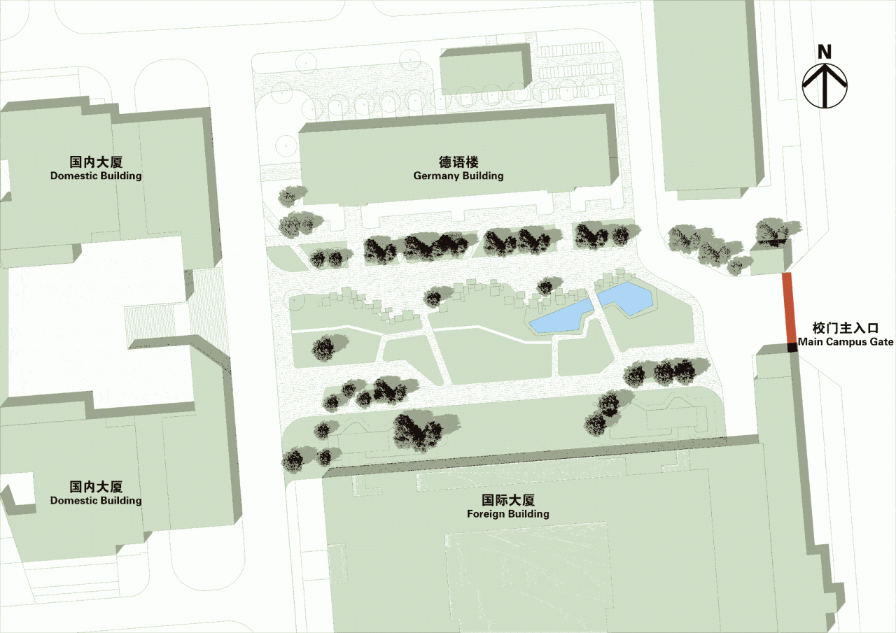 BIM建筑|《永无止境》——纪念北京外国语大学建校八十周年公共艺术作品 / 胡泉纯新作 BIM建筑|《永无止境》——纪念北京外国语大学建校八十周年公共艺术作品 / 胡泉纯新作