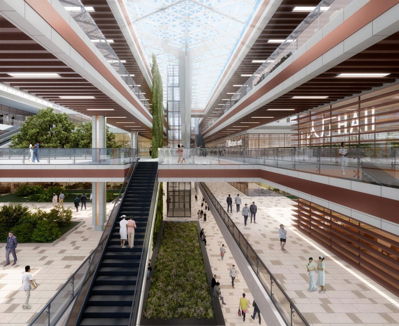 BIM建筑|福清市第二医院投标项目 / 山东省建筑设计研究院第六分院 BIM建筑|福清市第二医院投标项目 / 山东省建筑设计研究院第六分院