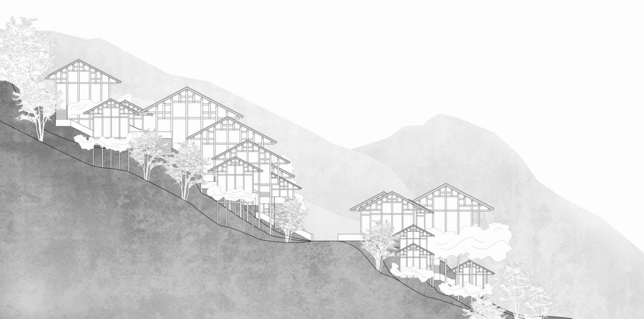 BIM建筑|雷山云屋:西江千户苗寨文化中心方案设计 / 外行建筑 BIM建筑|雷山云屋:西江千户苗寨文化中心方案设计 / 外行建筑