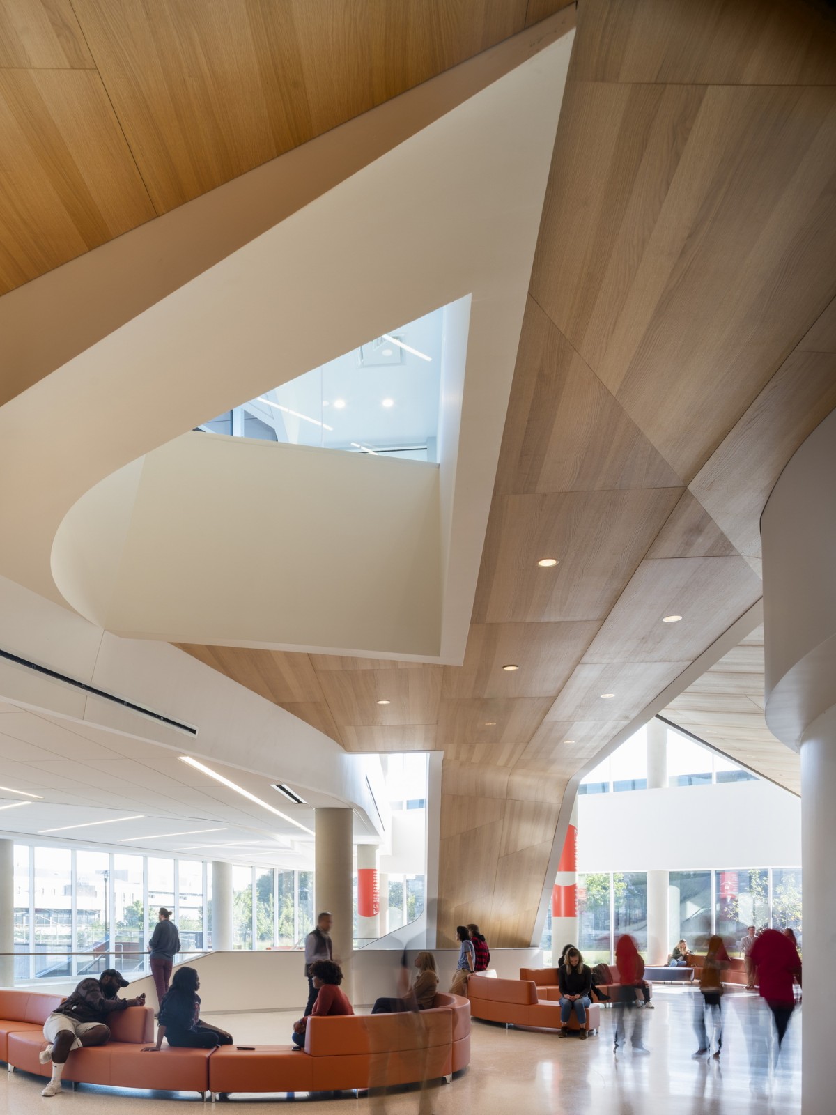 BIM建筑|摩根州立大学 学生服务中心 / Teeple Architects BIM建筑|摩根州立大学 学生服务中心 / Teeple Architects