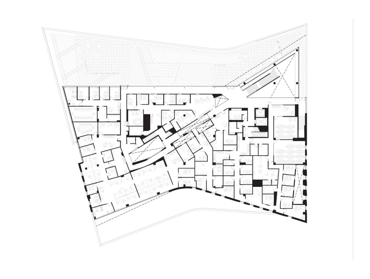 BIM建筑|摩根州立大学 学生服务中心 / Teeple Architects BIM建筑|摩根州立大学 学生服务中心 / Teeple Architects