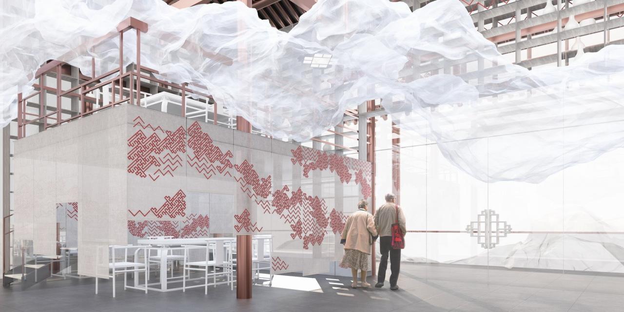 BIM建筑|雷山云屋:西江千户苗寨文化中心方案设计 / 外行建筑 BIM建筑|雷山云屋:西江千户苗寨文化中心方案设计 / 外行建筑