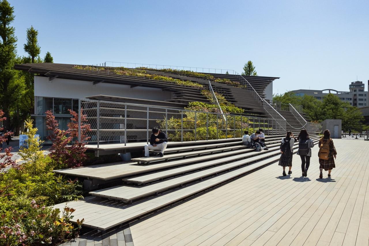 BIM建筑|东京工业大学 Hisao & Hiroko Taki 广场 / 隈研吾建筑事务所 BIM建筑|东京工业大学 Hisao & Hiroko Taki 广场 / 隈研吾建筑事务所