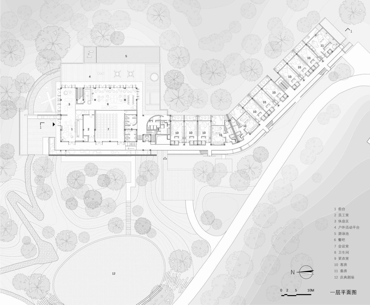 BIM建筑|重庆玉峰山慢屋•青麦庄园建筑设计 / IDO元象建筑 BIM建筑|重庆玉峰山慢屋•青麦庄园建筑设计 / IDO元象建筑