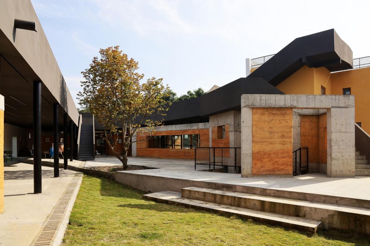 BIM建筑|明庭乡土自然学校 / 活泼泼地建筑工作室 BIM建筑|明庭乡土自然学校 / 活泼泼地建筑工作室