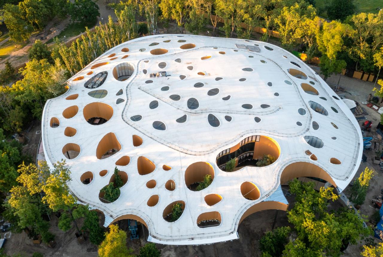 BIM建筑|匈牙利“音乐之家”正式开放 / 藤本壮介 BIM建筑|匈牙利“音乐之家”正式开放 / 藤本壮介