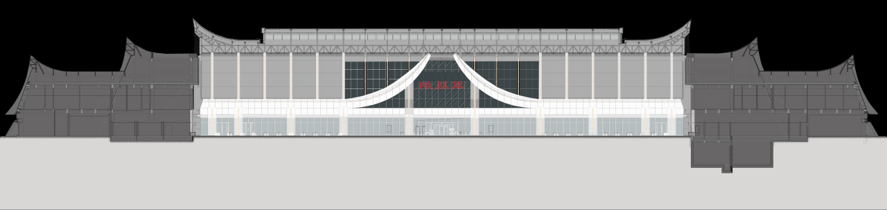 BIM建筑|雀舞彩云:中老铁路-西双版纳站室内设计 / CCDI悉地国际 BIM建筑|雀舞彩云:中老铁路-西双版纳站室内设计 / CCDI悉地国际