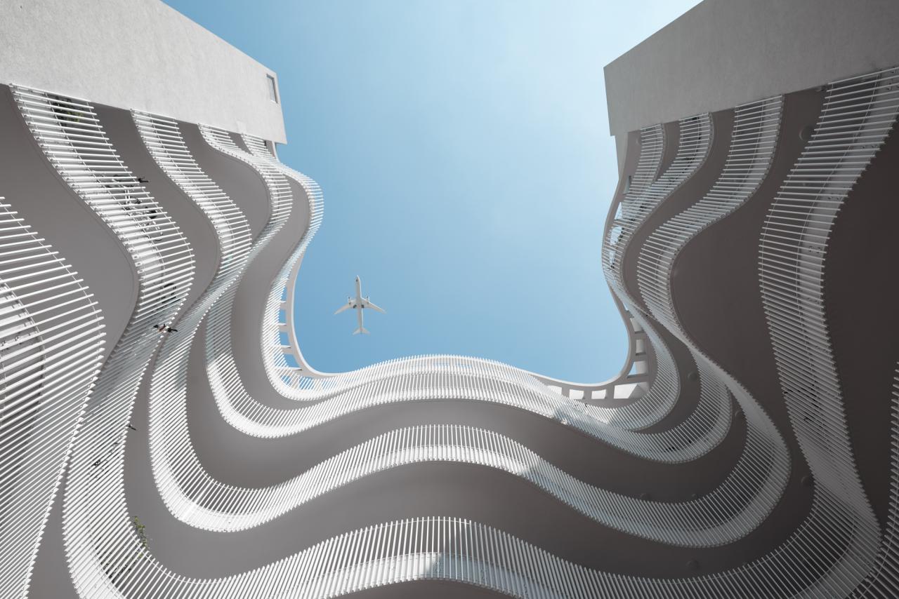 BIM建筑|飘带一般的中央公寓楼 / HQ Architects BIM建筑|飘带一般的中央公寓楼 / HQ Architects