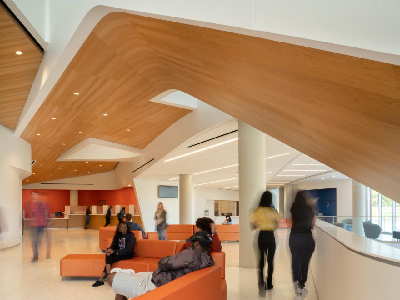 BIM建筑|摩根州立大学 学生服务中心 / Teeple Architects BIM建筑|摩根州立大学 学生服务中心 / Teeple Architects