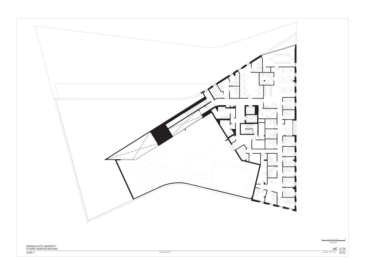 BIM建筑|摩根州立大学 学生服务中心 / Teeple Architects BIM建筑|摩根州立大学 学生服务中心 / Teeple Architects