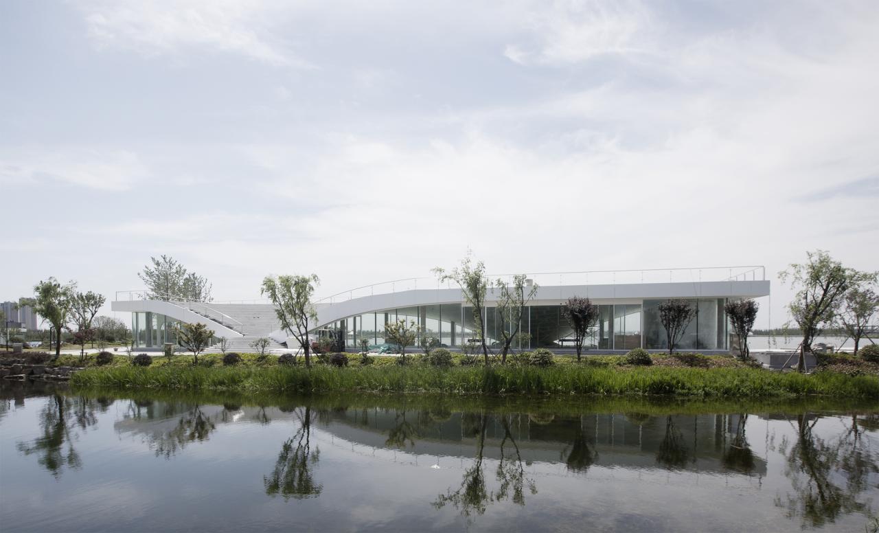 BIM建筑|银杏天鹅湖游船码头 / 禾下建筑 BIM建筑|银杏天鹅湖游船码头 / 禾下建筑