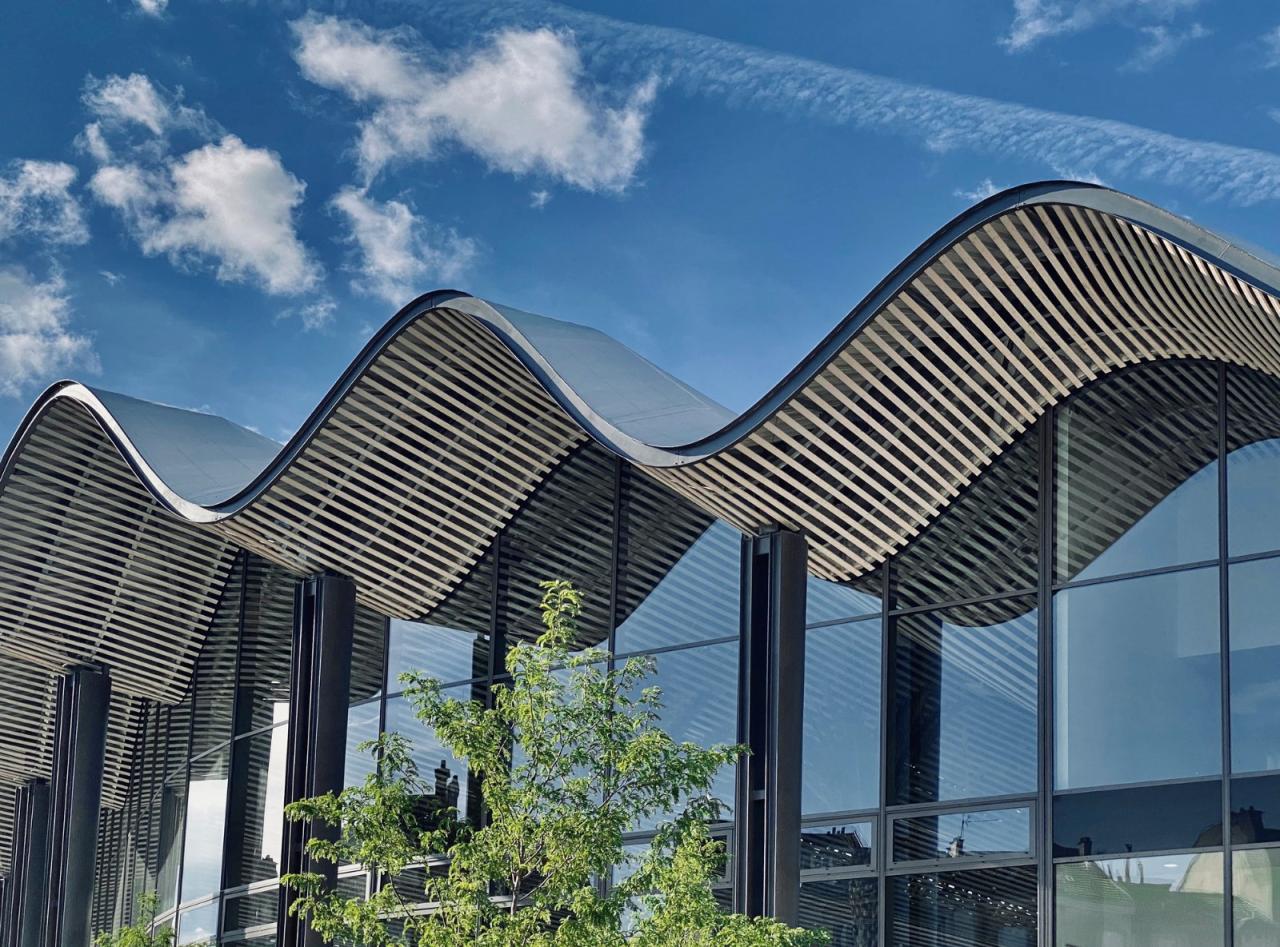 BIM建筑|波浪形屋面,UCPA大兰斯体育场 / Marc Mimram BIM建筑|波浪形屋面,UCPA大兰斯体育场 / Marc Mimram