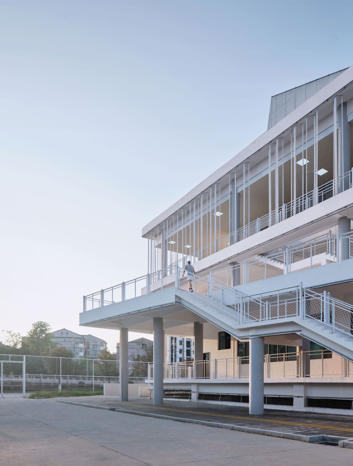 BIM建筑|宜黄一中综合楼 / 以靠建筑 BIM建筑|宜黄一中综合楼 / 以靠建筑