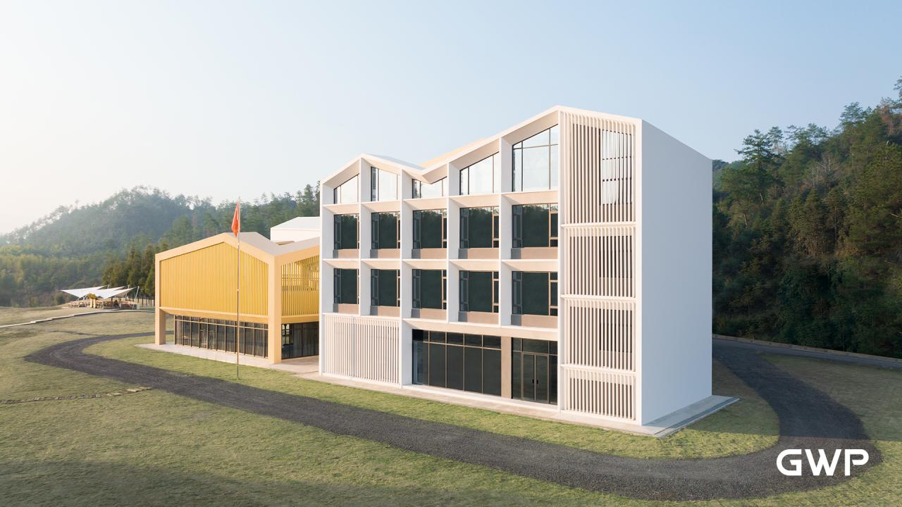 BIM建筑|临风展翼,载梦启航——临安风之谷国际营地 / GWP BIM建筑|临风展翼,载梦启航——临安风之谷国际营地 / GWP
