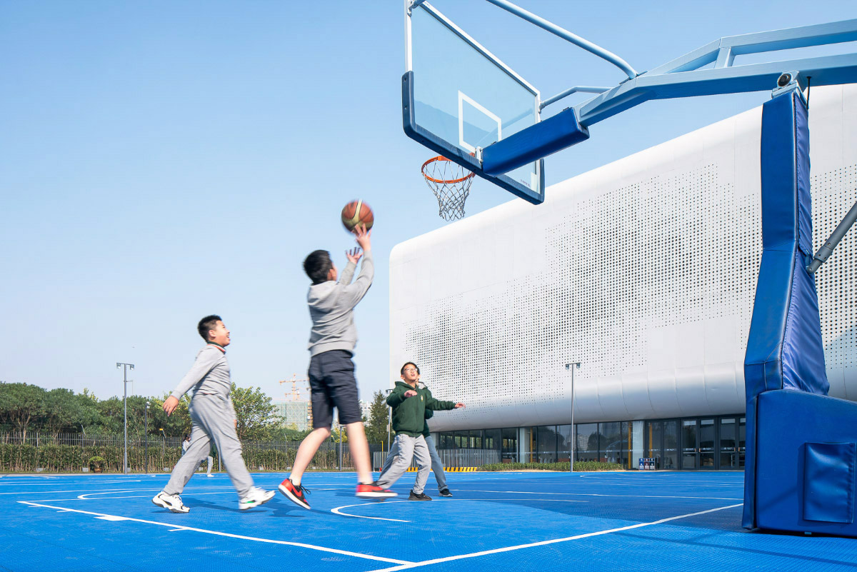 BIM建筑|上海青浦平和运动中心 / OPEN建筑事务所 BIM建筑|上海青浦平和运动中心 / OPEN建筑事务所