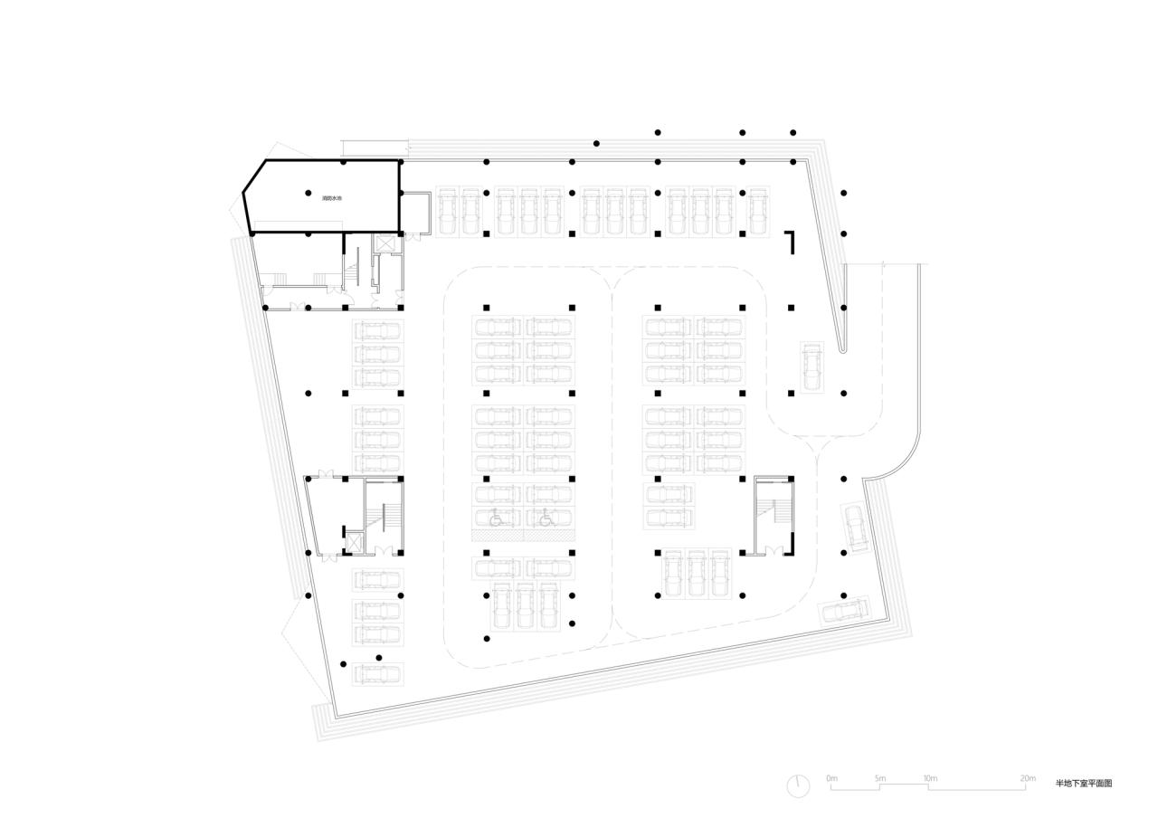 BIM建筑|宜黄一中综合楼 / 以靠建筑 BIM建筑|宜黄一中综合楼 / 以靠建筑