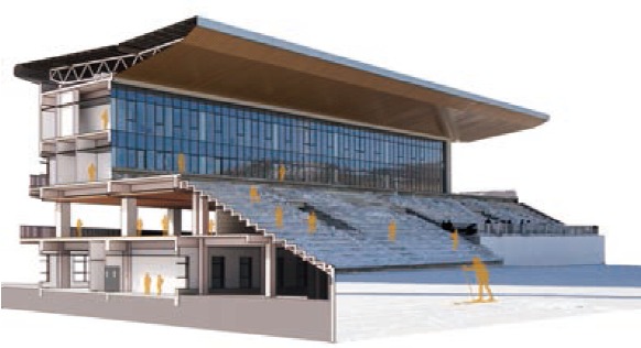 BIM建筑|国家冬季两项中心 / 清华大学建筑设计研究院 BIM建筑|国家冬季两项中心 / 清华大学建筑设计研究院