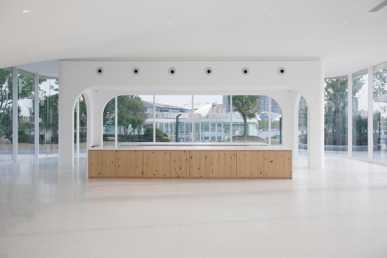 BIM建筑|银杏天鹅湖游船码头 / 禾下建筑 BIM建筑|银杏天鹅湖游船码头 / 禾下建筑