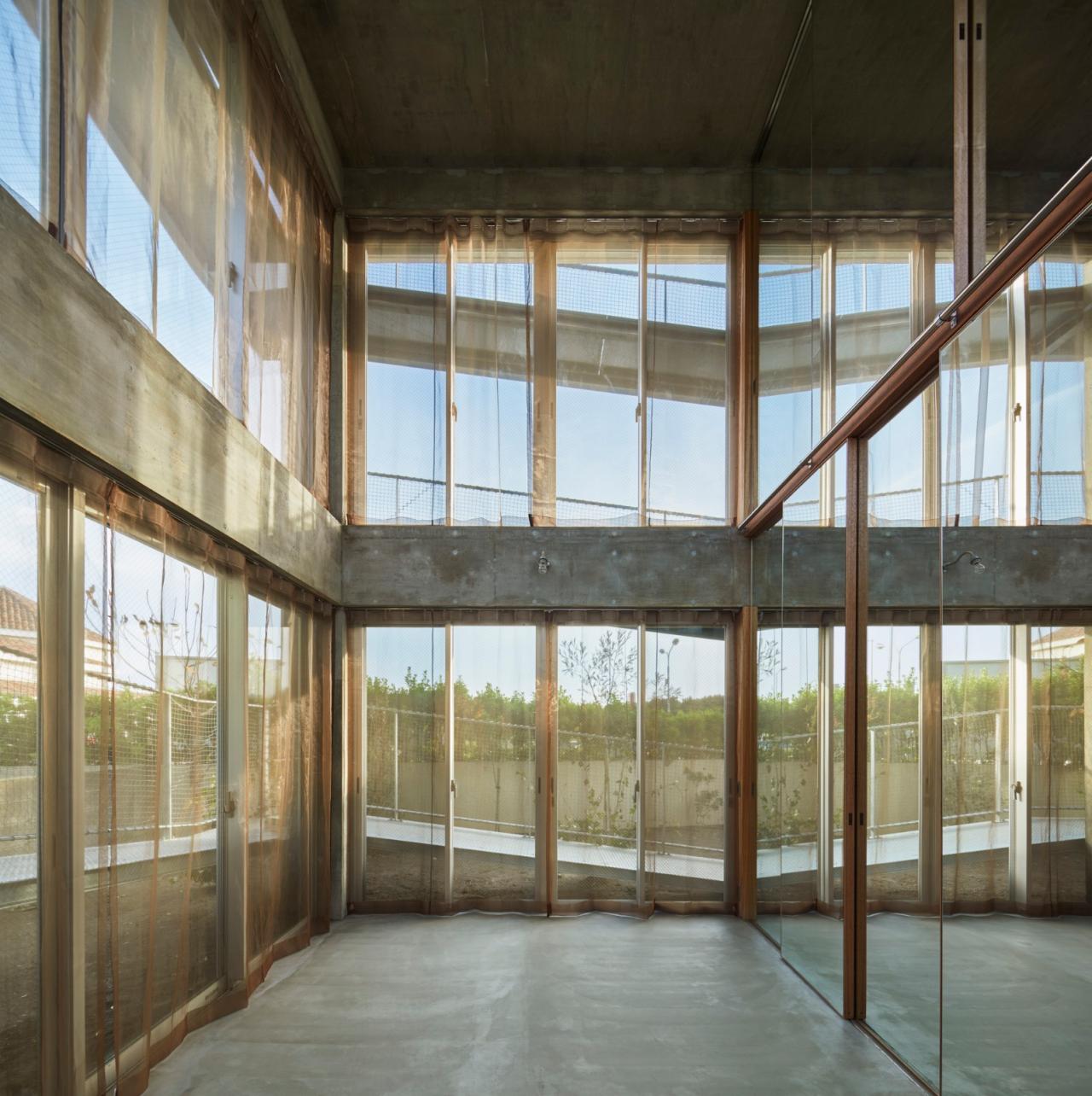 BIM建筑|坡道环绕建筑,鹄沼-Y之家/ KANIUE BIM建筑|坡道环绕建筑,鹄沼-Y之家/ KANIUE