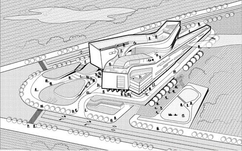 BIM建筑|三峡文物科技保护基地,重庆 / 源道建筑 BIM建筑|三峡文物科技保护基地,重庆 / 源道建筑