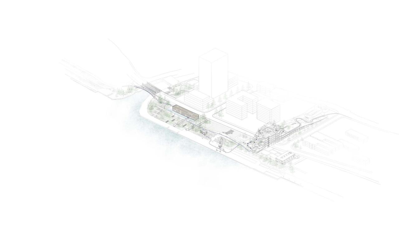 BIM建筑|杨浦滨江人民城市建设展示馆,人人馆 / 同济原作设计工作室 BIM建筑|杨浦滨江人民城市建设展示馆,人人馆 / 同济原作设计工作室