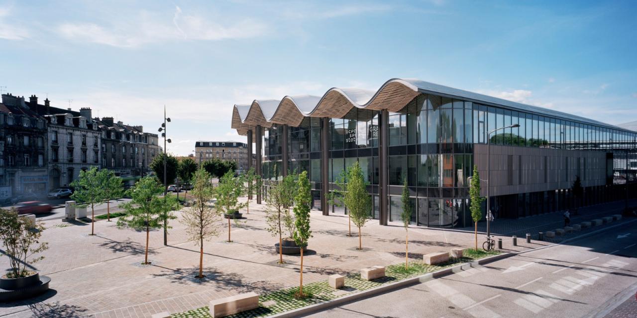 BIM建筑|波浪形屋面,UCPA大兰斯体育场 / Marc Mimram BIM建筑|波浪形屋面,UCPA大兰斯体育场 / Marc Mimram