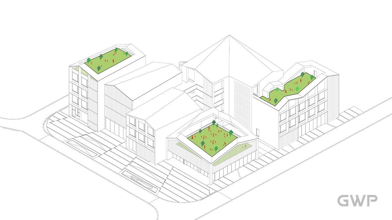 BIM建筑|临风展翼,载梦启航——临安风之谷国际营地 / GWP BIM建筑|临风展翼,载梦启航——临安风之谷国际营地 / GWP