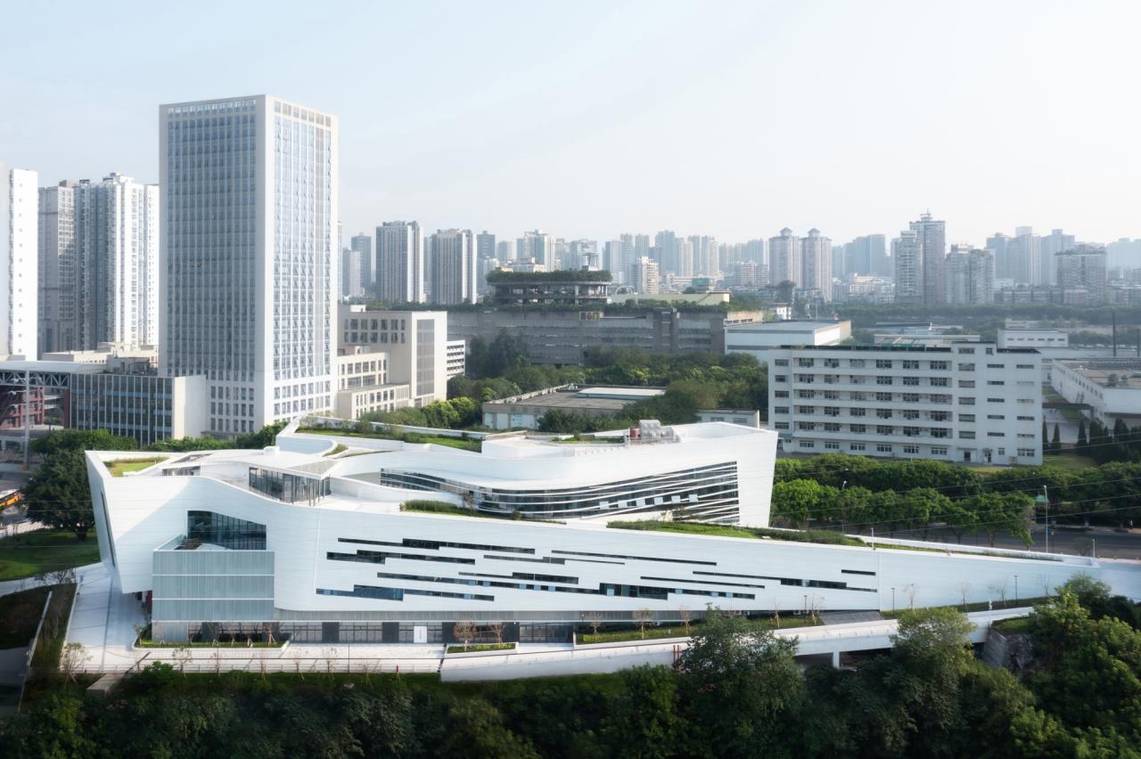 BIM建筑|三峡文物科技保护基地,重庆 / 源道建筑 BIM建筑|三峡文物科技保护基地,重庆 / 源道建筑