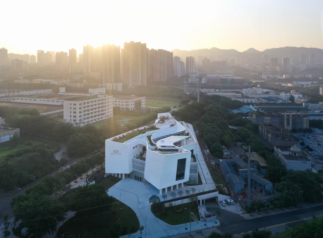 BIM建筑|三峡文物科技保护基地,重庆 / 源道建筑 BIM建筑|三峡文物科技保护基地,重庆 / 源道建筑