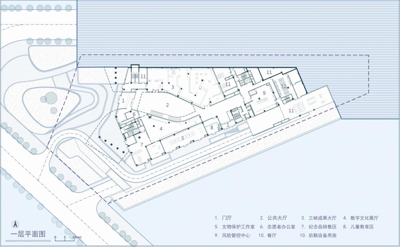 BIM建筑|三峡文物科技保护基地,重庆 / 源道建筑 BIM建筑|三峡文物科技保护基地,重庆 / 源道建筑