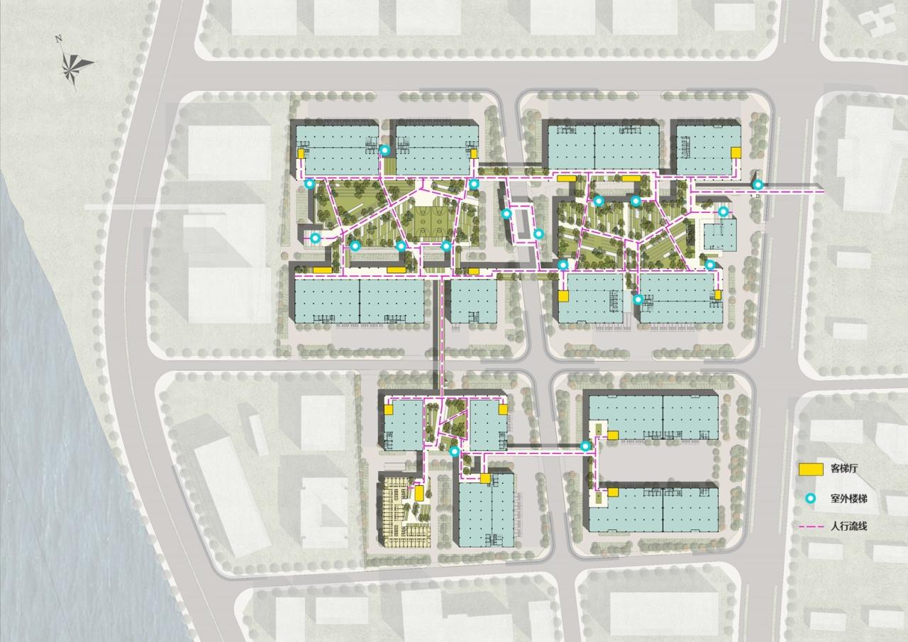 BIM建筑|河西片区“工改工4单元”项目工程勘察设计 / 深圳市建筑设计研究总院有限公司 BIM建筑|河西片区“工改工4单元”项目工程勘察设计 / 深圳市建筑设计研究总院有限公司