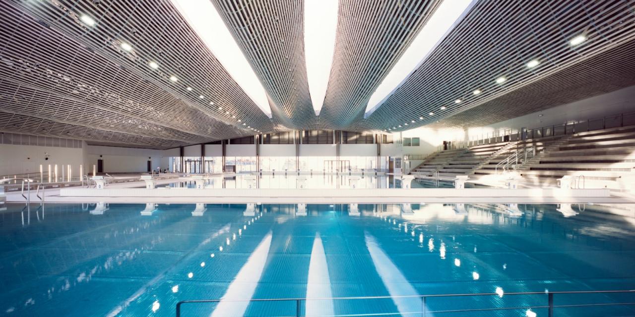 BIM建筑|波浪形屋面,UCPA大兰斯体育场 / Marc Mimram BIM建筑|波浪形屋面,UCPA大兰斯体育场 / Marc Mimram