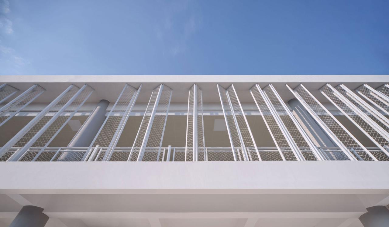 BIM建筑|宜黄一中综合楼 / 以靠建筑 BIM建筑|宜黄一中综合楼 / 以靠建筑