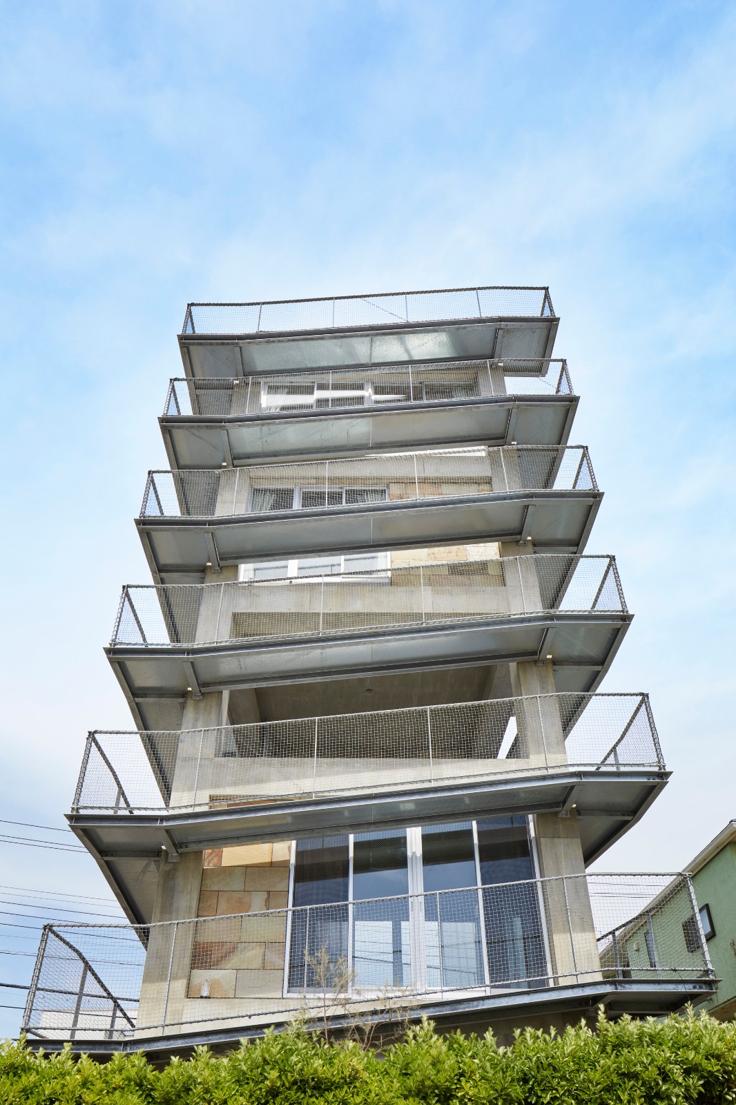 BIM建筑|坡道环绕建筑,鹄沼-Y之家/ KANIUE BIM建筑|坡道环绕建筑,鹄沼-Y之家/ KANIUE