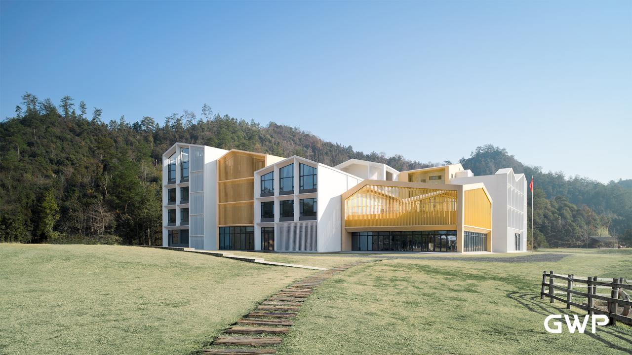 BIM建筑|临风展翼,载梦启航——临安风之谷国际营地 / GWP BIM建筑|临风展翼,载梦启航——临安风之谷国际营地 / GWP