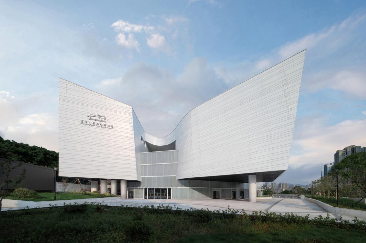 BIM建筑|三峡文物科技保护基地,重庆 / 源道建筑 BIM建筑|三峡文物科技保护基地,重庆 / 源道建筑