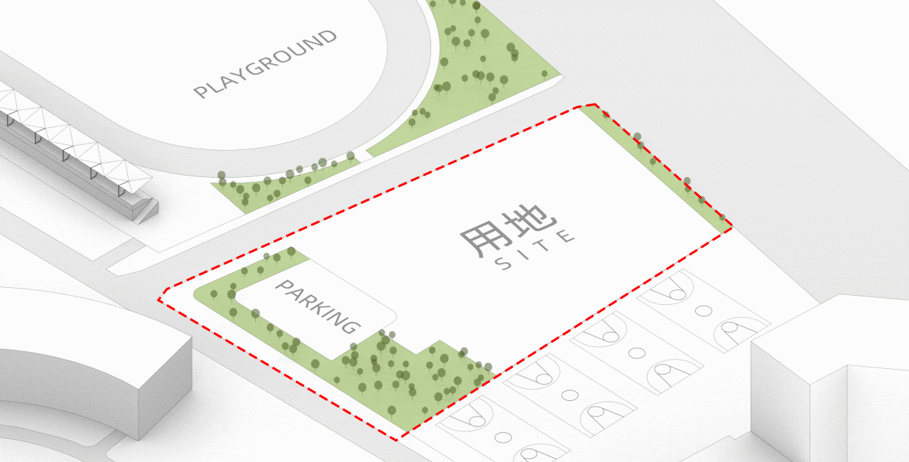 BIM建筑|宜黄一中综合楼 / 以靠建筑 BIM建筑|宜黄一中综合楼 / 以靠建筑