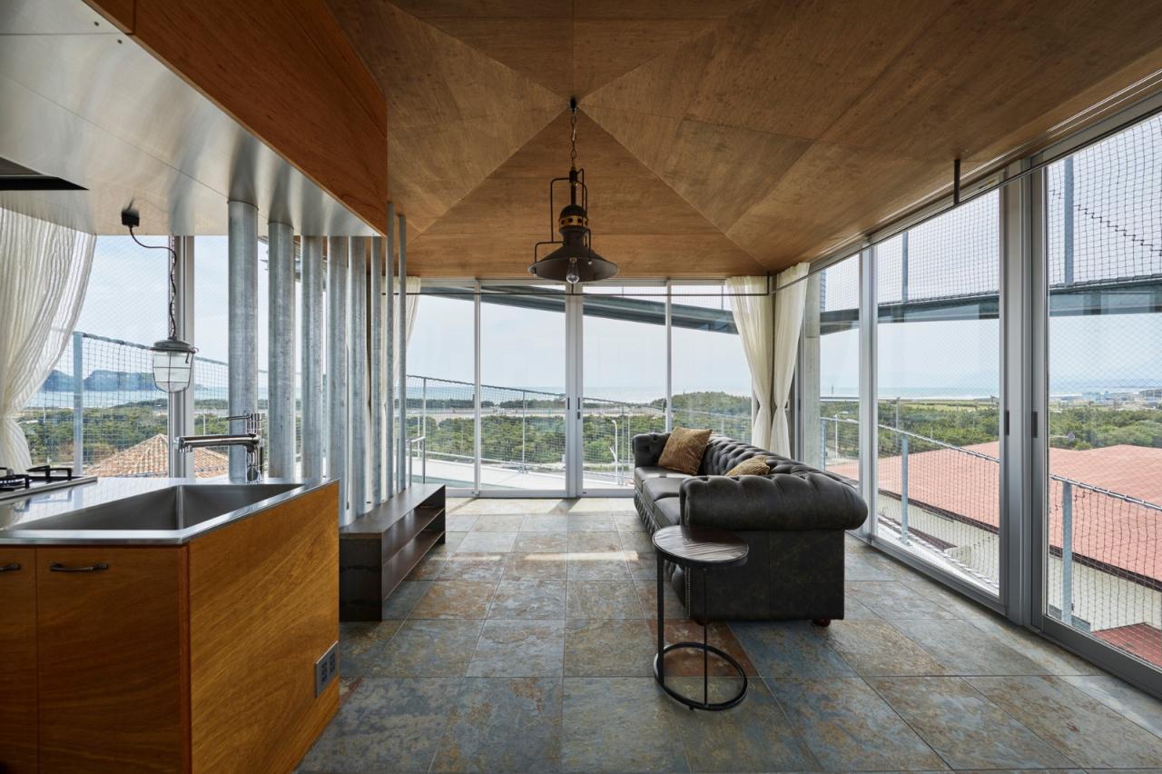 BIM建筑|坡道环绕建筑,鹄沼-Y之家/ KANIUE BIM建筑|坡道环绕建筑,鹄沼-Y之家/ KANIUE