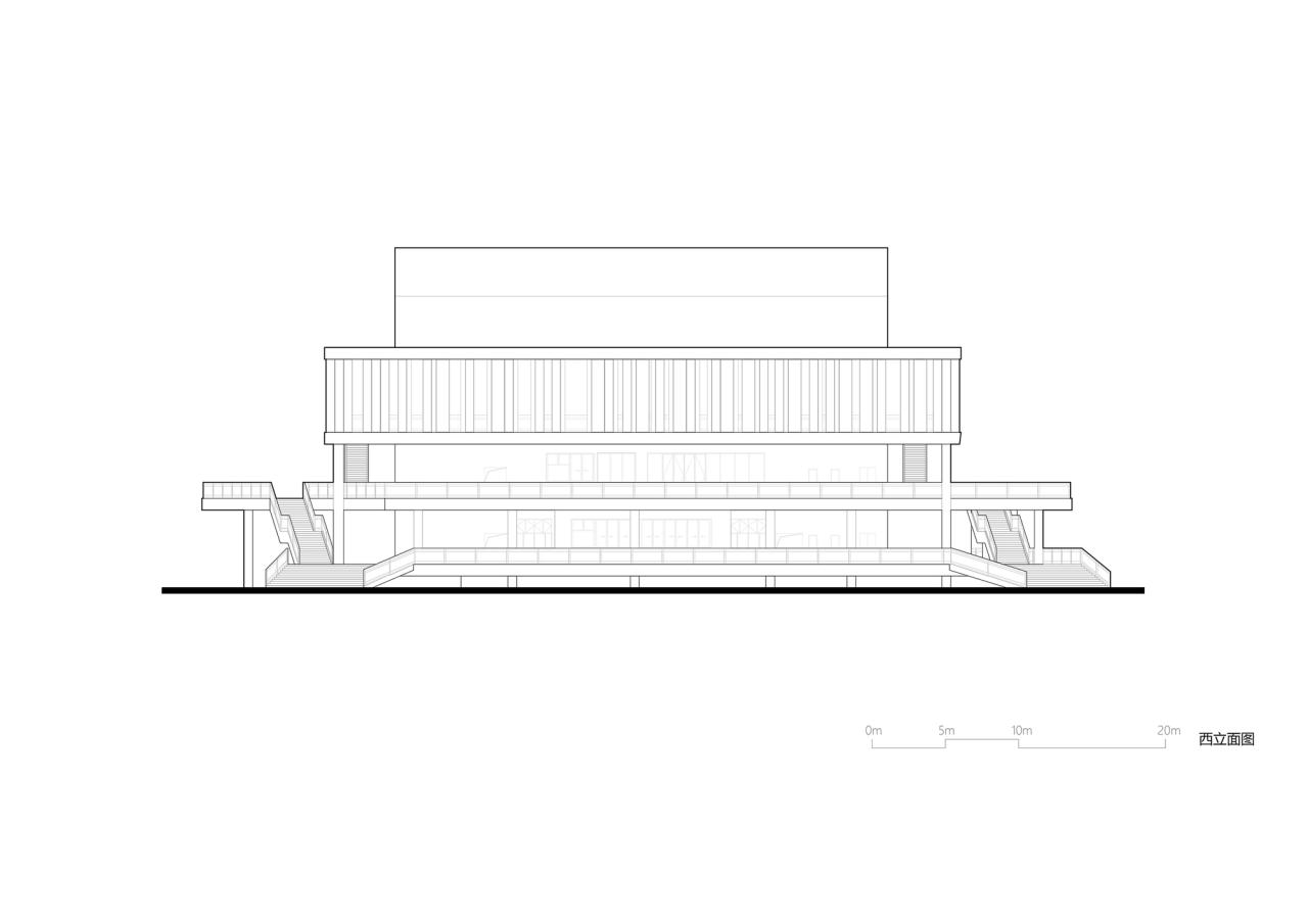 BIM建筑|宜黄一中综合楼 / 以靠建筑 BIM建筑|宜黄一中综合楼 / 以靠建筑