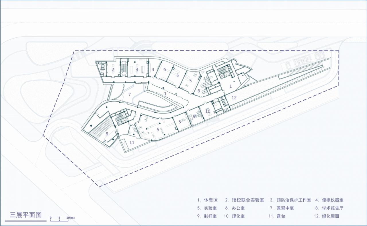 BIM建筑|三峡文物科技保护基地,重庆 / 源道建筑 BIM建筑|三峡文物科技保护基地,重庆 / 源道建筑