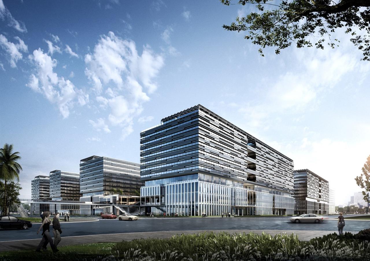 BIM建筑|河西片区“工改工4单元”项目工程勘察设计 / 深圳市建筑设计研究总院有限公司 BIM建筑|河西片区“工改工4单元”项目工程勘察设计 / 深圳市建筑设计研究总院有限公司