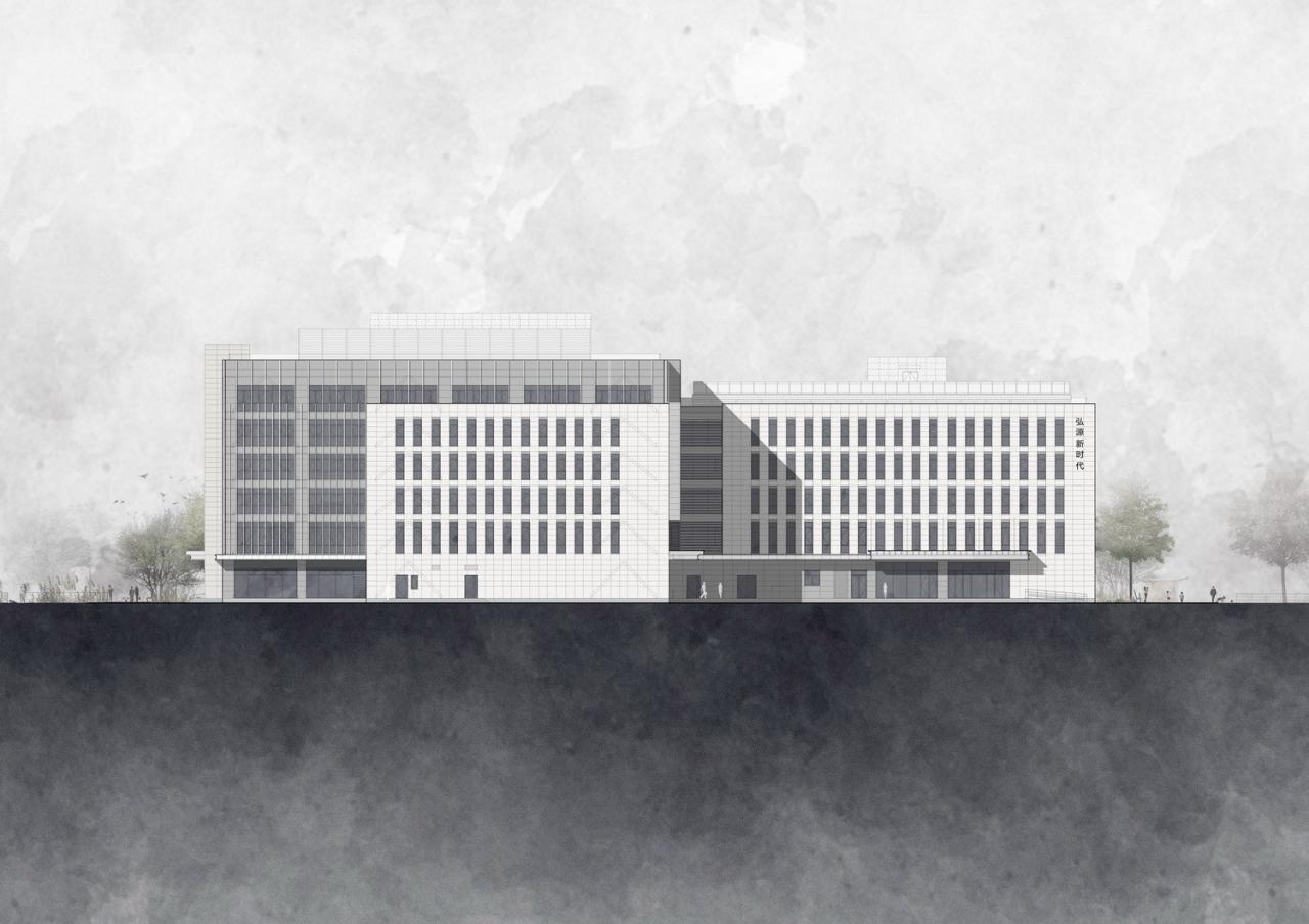 BIM建筑|弘源新时代大厦 / 北京璞作建筑设计有限公司 BIM建筑|弘源新时代大厦 / 北京璞作建筑设计有限公司