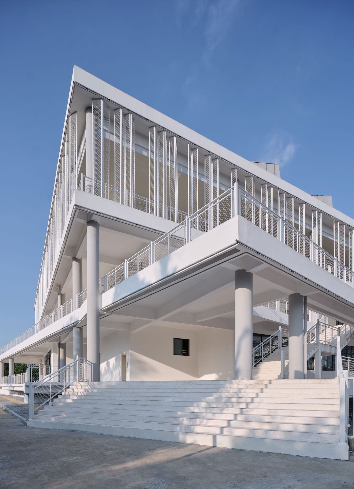 BIM建筑|宜黄一中综合楼 / 以靠建筑 BIM建筑|宜黄一中综合楼 / 以靠建筑