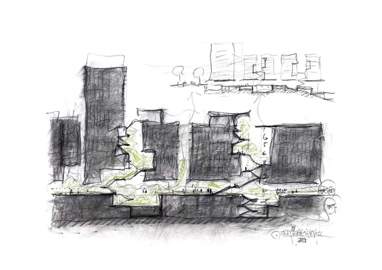 BIM建筑|成都麓湖漂浮总部办公楼 / 直向建筑 BIM建筑|成都麓湖漂浮总部办公楼 / 直向建筑