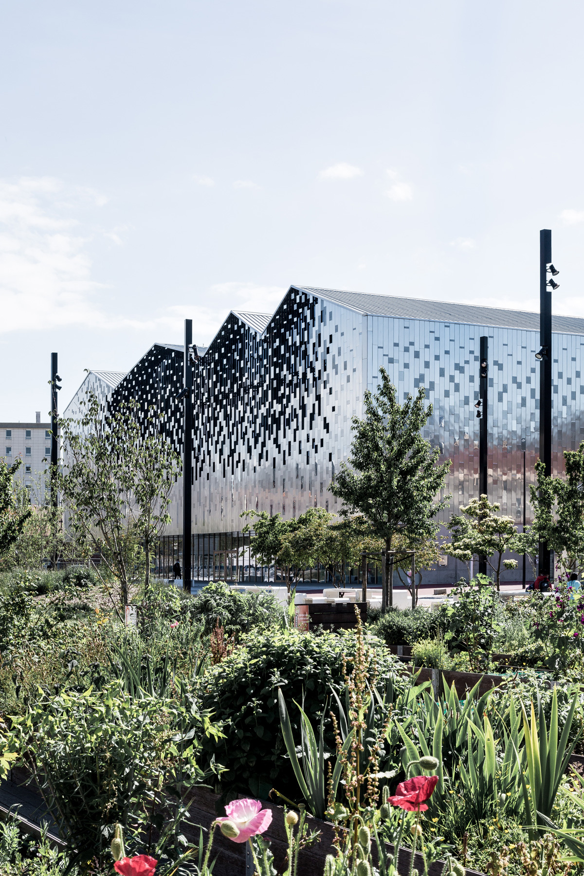 BIM建筑|Pôle Simone Veil 多功能运动中心 / K architectures Sigwalt Herman BIM建筑|Pôle Simone Veil 多功能运动中心 / K architectures Sigwalt Herman