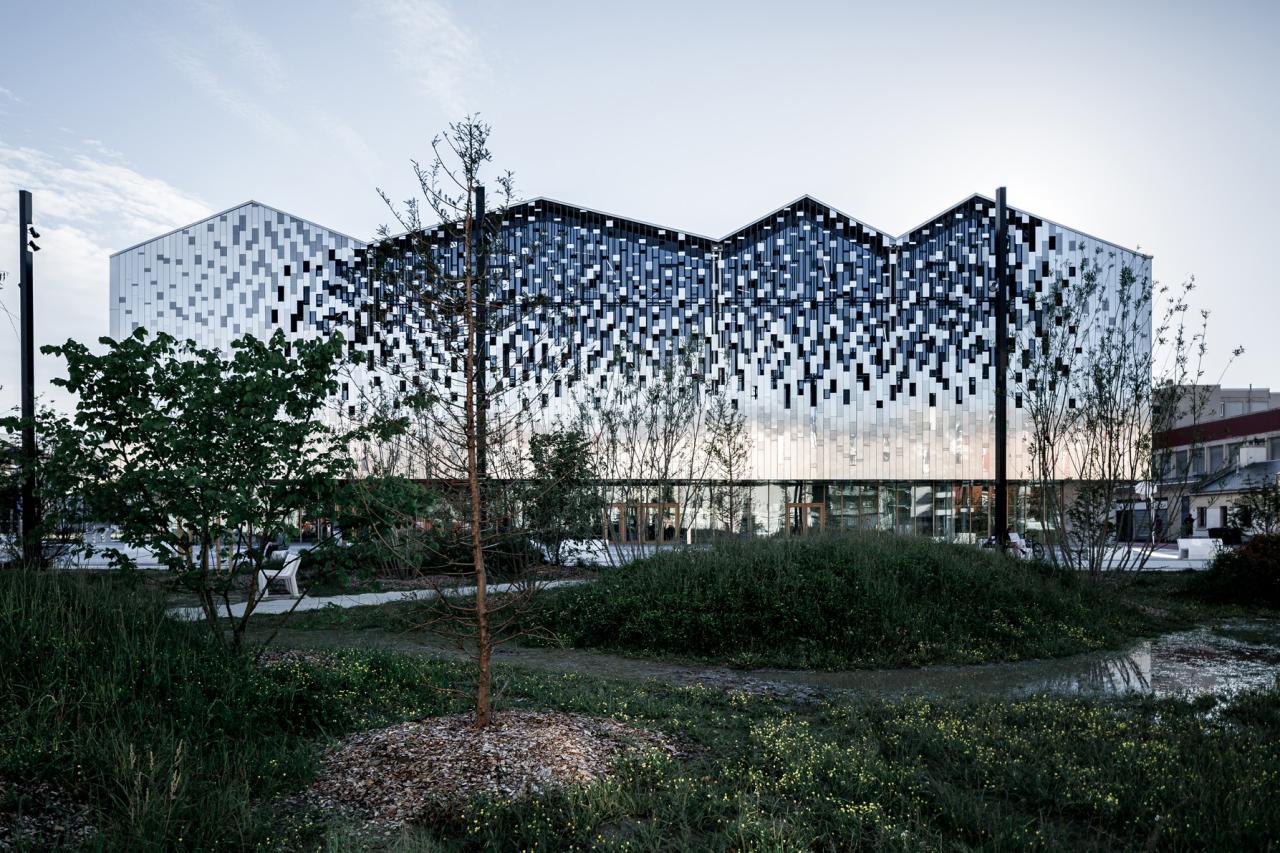 BIM建筑|Pôle Simone Veil 多功能运动中心 / K architectures Sigwalt Herman BIM建筑|Pôle Simone Veil 多功能运动中心 / K architectures Sigwalt Herman