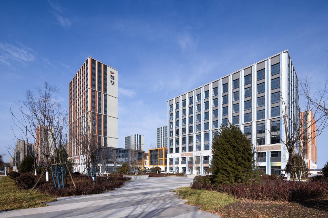 BIM建筑|为留住人才和激发活力而设计的新型产业社区 / 三益中国 BIM建筑|为留住人才和激发活力而设计的新型产业社区 / 三益中国