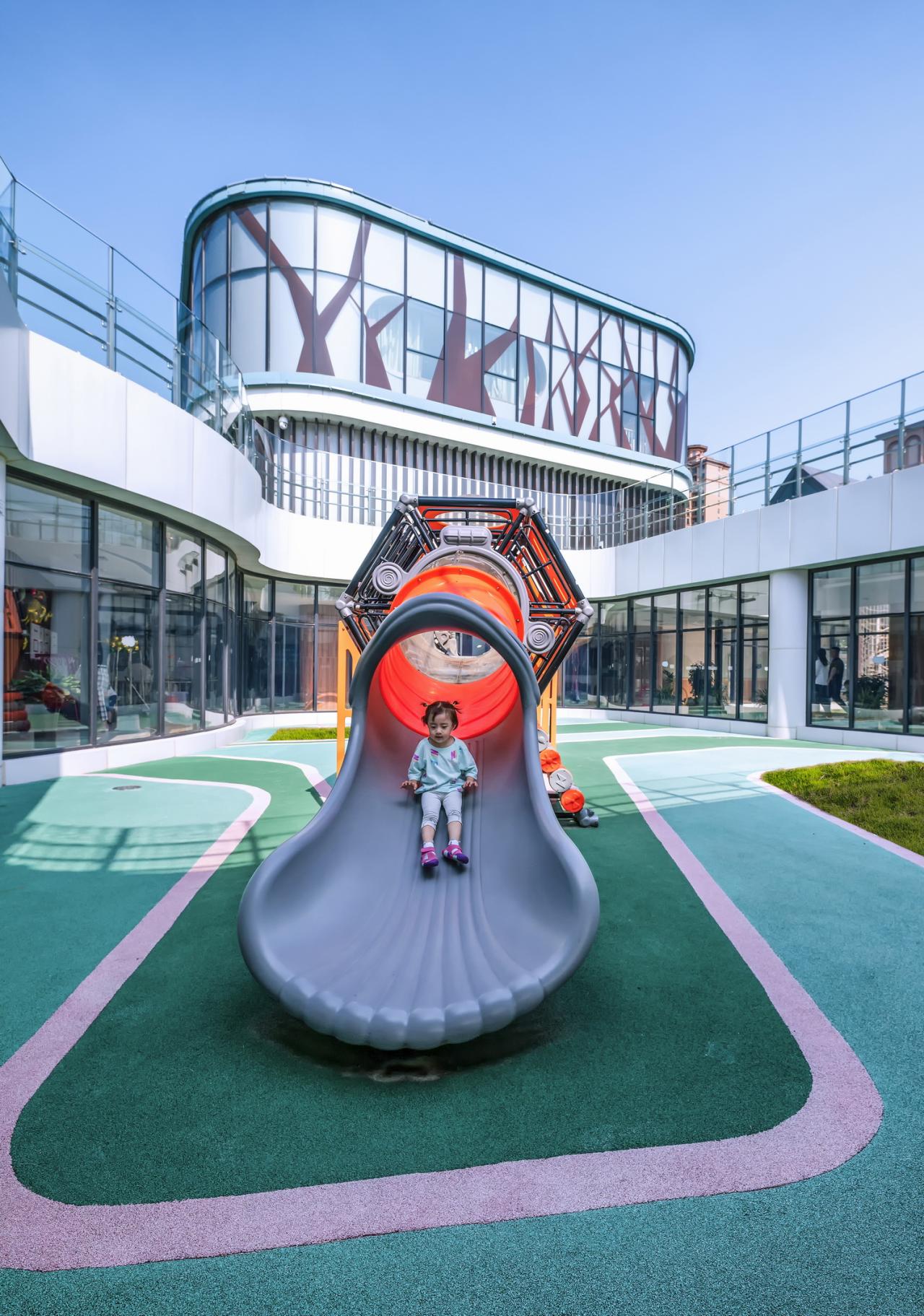 BIM建筑|渭南市政府机关幼儿园 / 中合元创建筑设计股份有限公司 BIM建筑|渭南市政府机关幼儿园 / 中合元创建筑设计股份有限公司