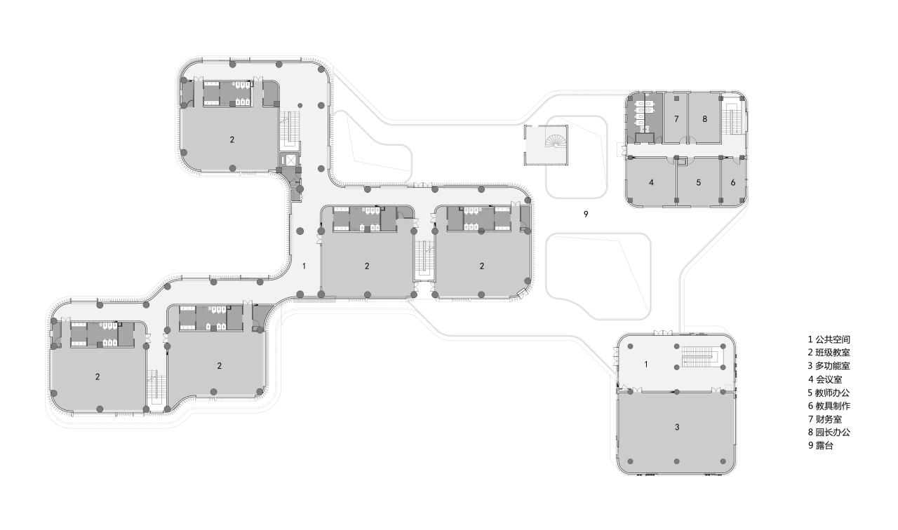 BIM建筑|渭南市政府机关幼儿园 / 中合元创建筑设计股份有限公司 BIM建筑|渭南市政府机关幼儿园 / 中合元创建筑设计股份有限公司
